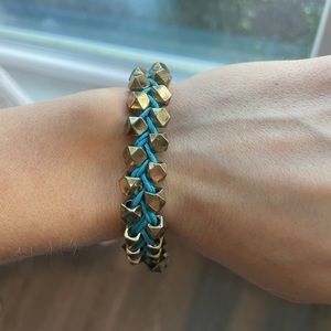 Teal bracelet